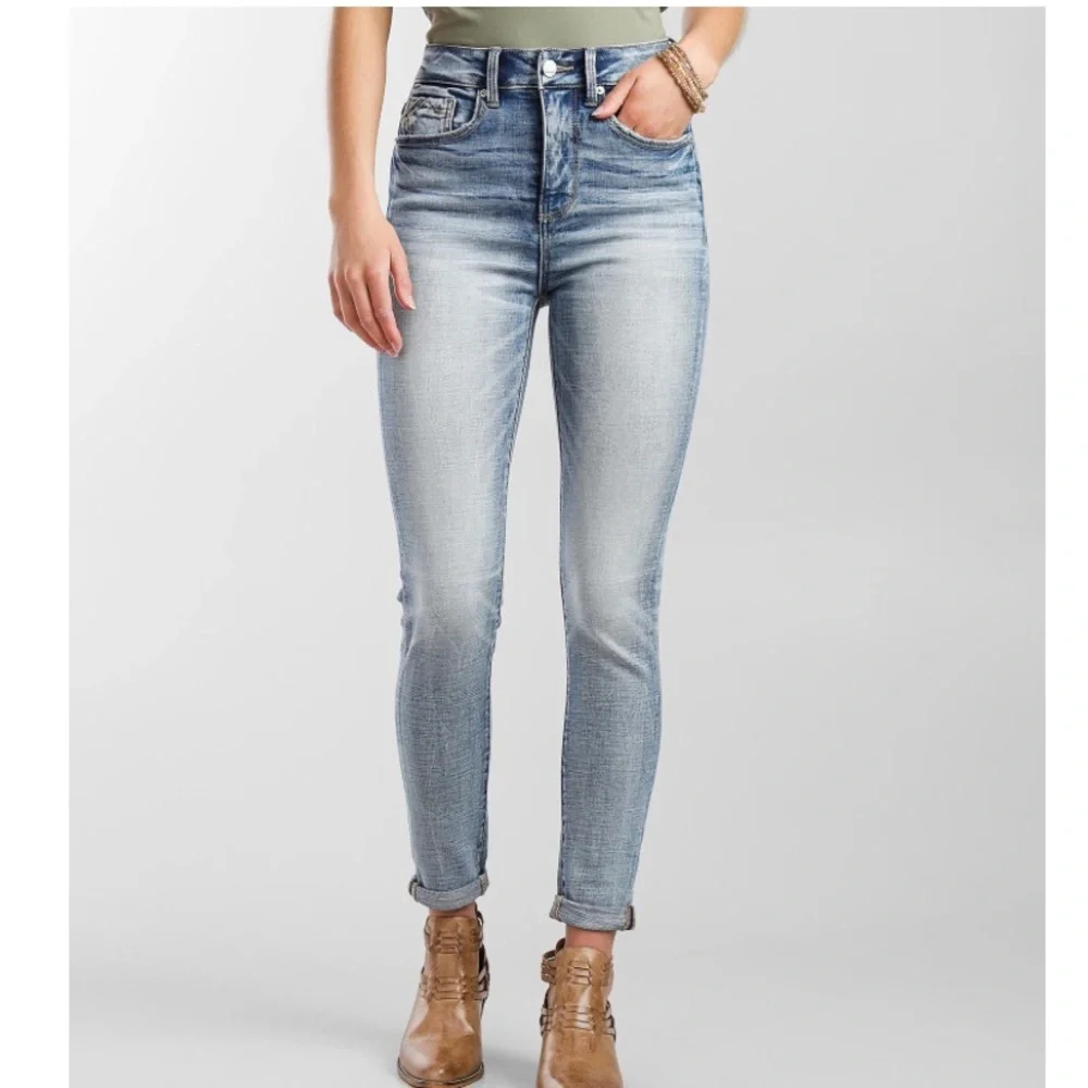 Buckle Black Fit No. 35 Ankle Skinny High Rise Denim Jeans Madagascar 2 Size 24 - Picture 4 of 15